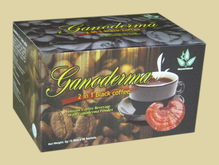 2-1 Healthy Black Coffee with Ganoderma (20 pk/box) - Click Image to Close